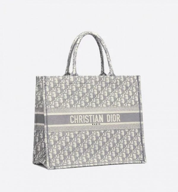 Christian Dior book tote bag premium quality with scarf&og box