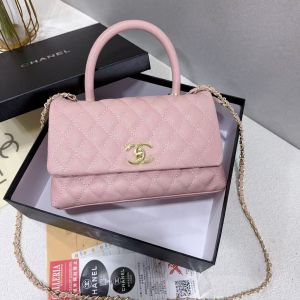 CHANEL Top Handle Bag With OG Box