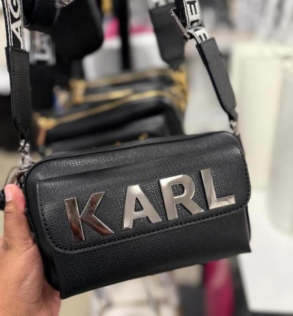 Karl Lagerfeld Maybelle Camera Crossbody Bag