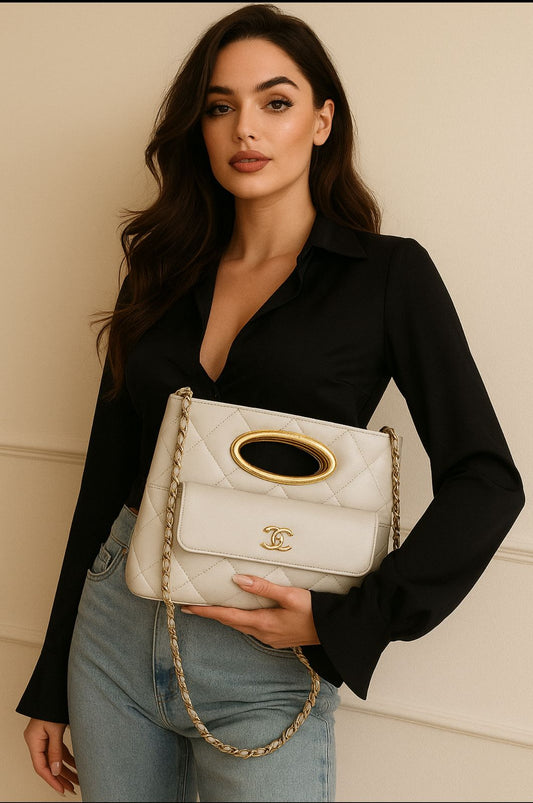 CHANEL KELLY JUMPBAG WITH MAGNET BOX