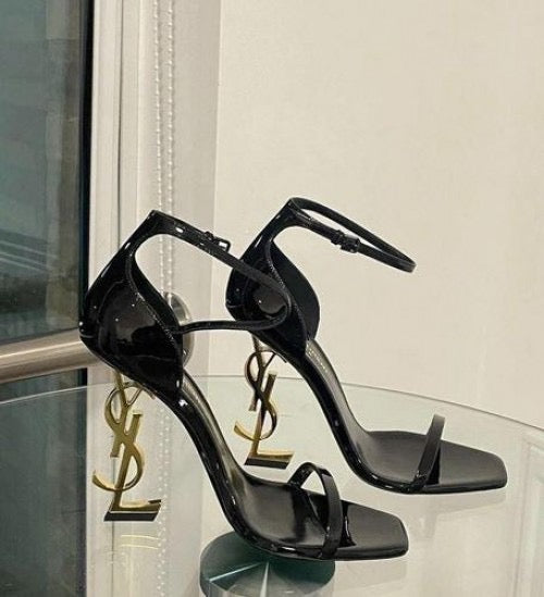 YSL Opyum Heels Premium Black Gold