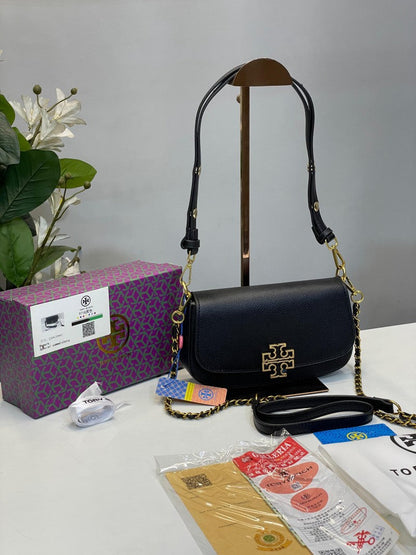 Tory_britten double handle bag with box