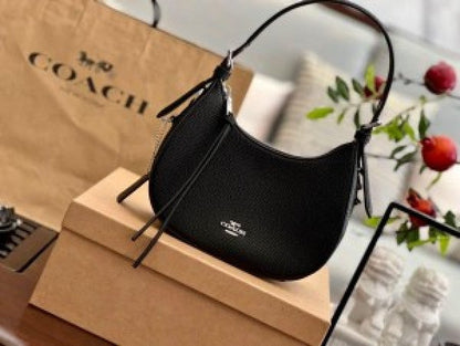 Coach_ kleo hobo bag in signature canvas bag with box