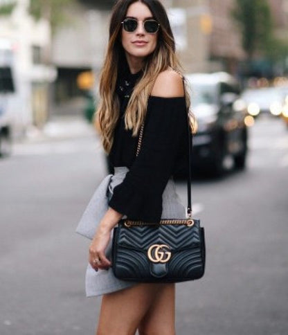 Gucci marmont mini sling bag premium quality with og box