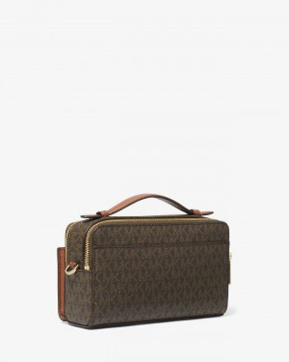 Michaelkors double zip crossbody with box