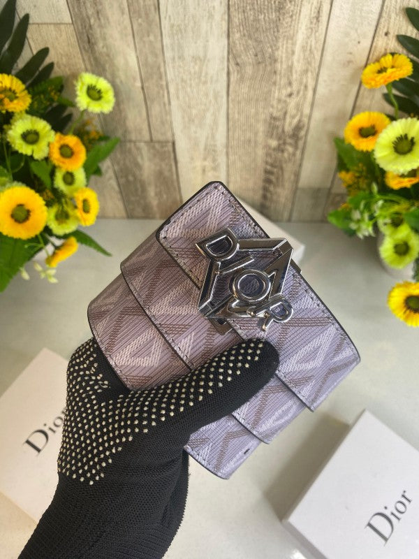 CD DIOR MENS BELT WID OG BOX CARD & DUST BAG