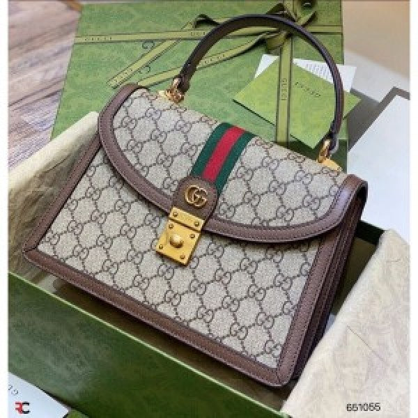 Gucci ophidia gg supreme top handel bag with Folding-box bigsize