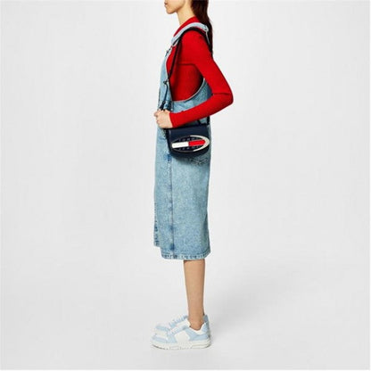 TOMMY JEANS HILFIGER PREMIUM GREY CROSS BODY WITH BOX