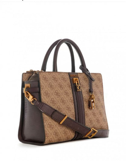 GUESS Womens Ginevra Shoulder Bag with dust cover