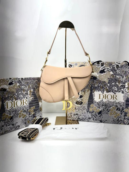 Dior saddle full black premium quality with og box
