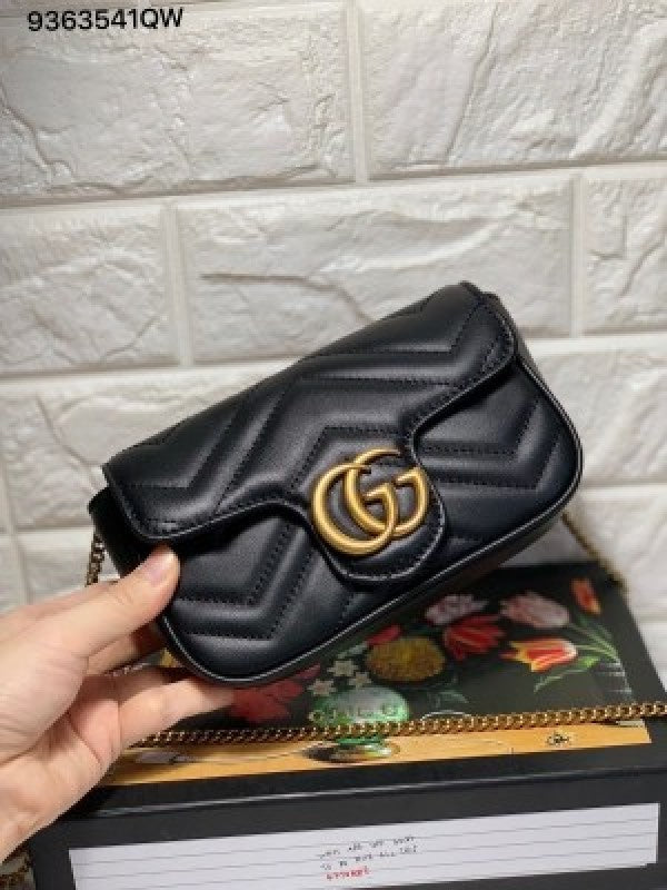 Gucci marmont mini sling bag premium quality with og box