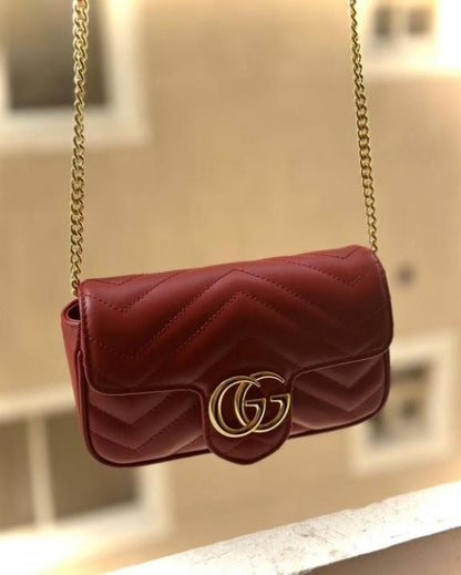 Gucci marmont mini sling bag premium quality with og box