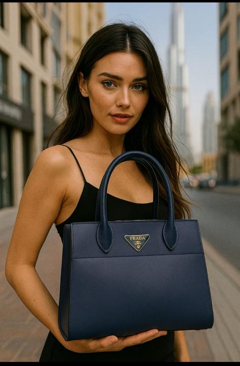 PRADA SYMBOLE TOTE WITH DUST BAG PREMIUM QUALITY DONT COMPARE WITH MARKET QUALITY