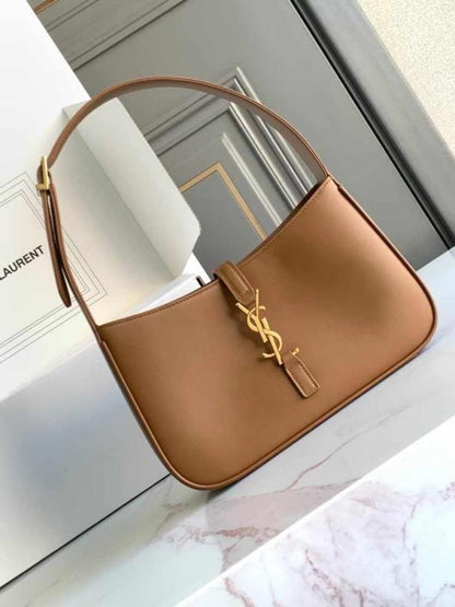 YSL BLACK PREMIUM LEATHER HAND BAG WITH OG BOX