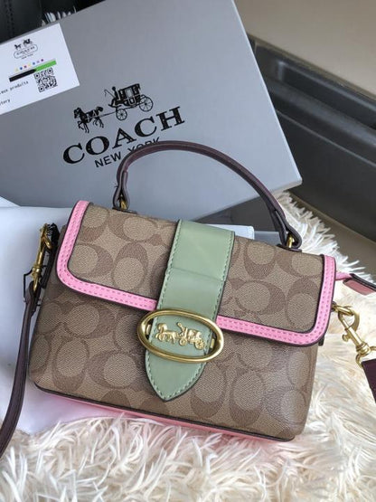 COACH SAMMY TOP HANDLE SLING BAG DOUBLE OX PACKING