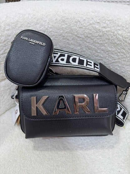 Karl Lagerfeld Maybelle Camera Crossbody Bag