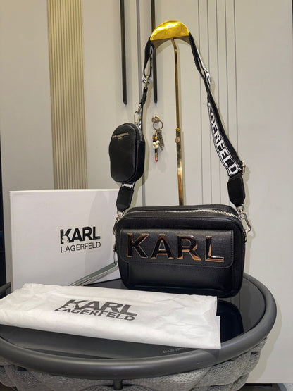Karl Lagerfeld Maybelle Camera Crossbody Bag