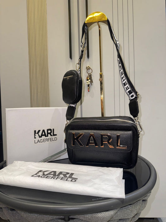 Karl Lagerfeld Maybelle Camera Crossbody Bag