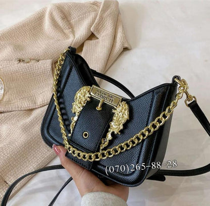 Versace Jeans Couture Shoulder Bag With Box Dustbag Shoulderchain Slingbelt