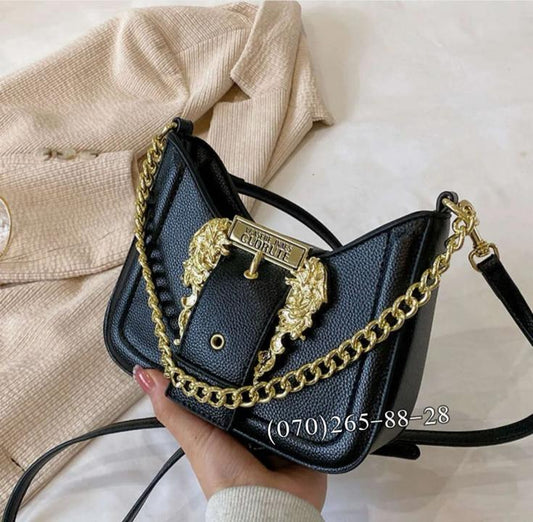 Versace Jeans Couture Shoulder Bag With Box Dustbag Shoulderchain Slingbelt