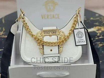Versace Jeans Couture Shoulder Bag With Box Dustbag Shoulderchain Slingbelt