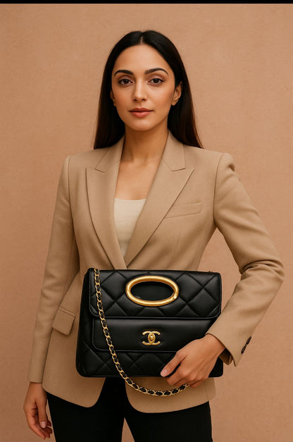 CHANEL KELLY JUMPBAG WITH MAGNET BOX