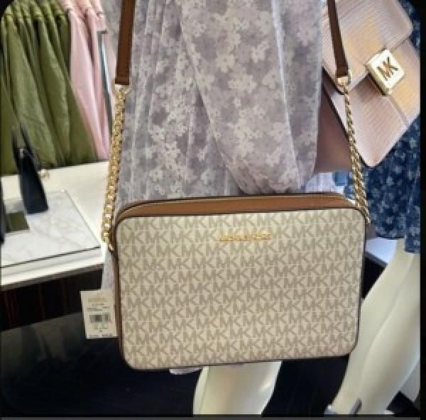 Michael Kors Camera Crossbody Bag With Original Box