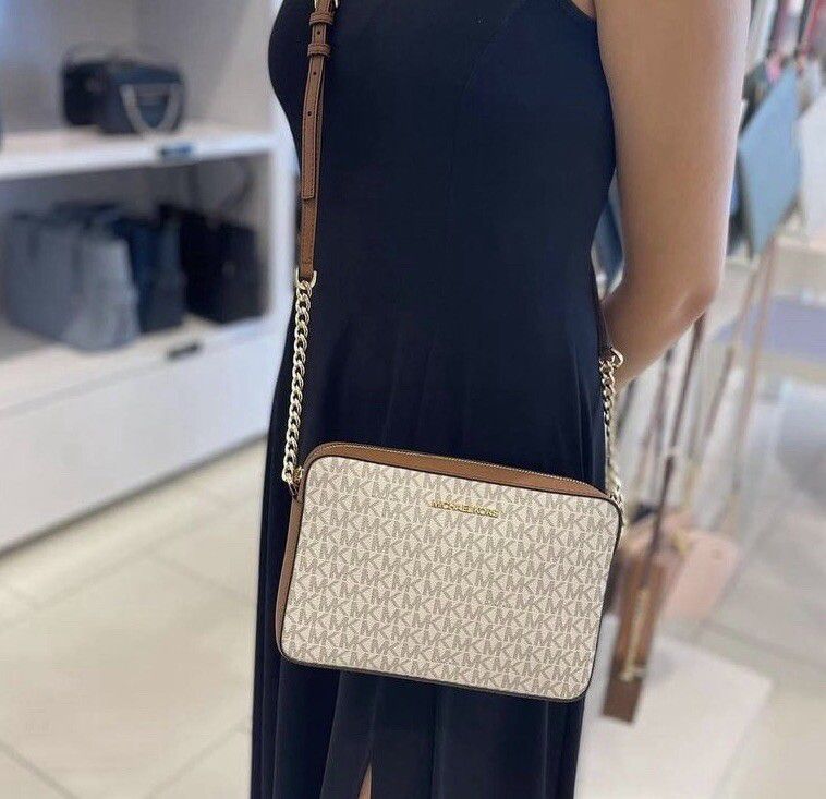 Michael Kors Camera Crossbody Bag With Original Box