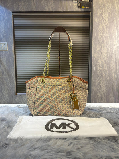 Michael Kors Jet Set Travel Chain Shoulder Tote Bag Witch Dust Bag