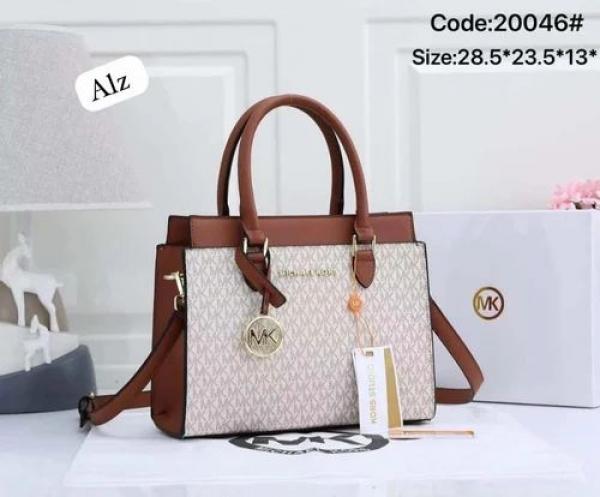 Michael Kors Satchel Shoulder Bag With Dust Bag Includes Logo