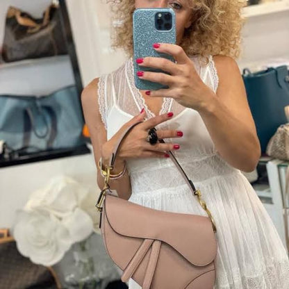 Dior saddle full black premium quality with og box